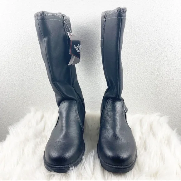 Women’s Totes Amber Black Winter Waterproof Boots 11 US! - Picture 2 of 7